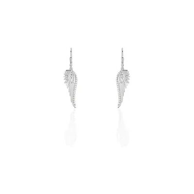 OROVIVO KAYLI FLÜGEL 3 Damen Ohrringe Lang Silber 925 Zirkonia Weiß Flügel, Ohrringe Lang mit Stein OROVIVO KAYLI FLÜGEL 3 Damen Ohrringe Lang Silber 925 Zirkonia Weiß Flügel, Ohrringe Lang mit Stein
