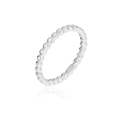 OROVIVO Damen Ring Silber 925 Zirkonia Weiß 0,31 ct, Ring mit Stein OROVIVO Damen Ring Silber 925 Zirkonia Weiß 0,31 ct, Ring mit Stein