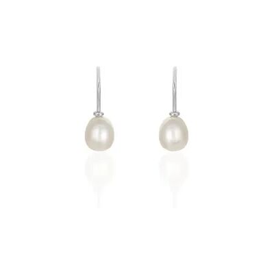 OROVIVO ALEXIA 2 Damen Ohrringe Lang Silber 925 Zuchtperle Perlmutt, Ohrringe Lang mit Stein OROVIVO ALEXIA 2 Damen Ohrringe Lang Silber 925 Zuchtperle Perlmutt, Ohrringe Lang mit Stein