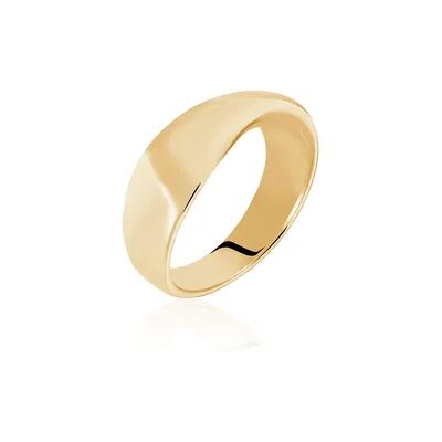 OROVIVO SISSI Damen Ring Silber vergoldet 925, Ring ohne Stein OROVIVO SISSI Damen Ring Silber vergoldet 925, Ring ohne Stein