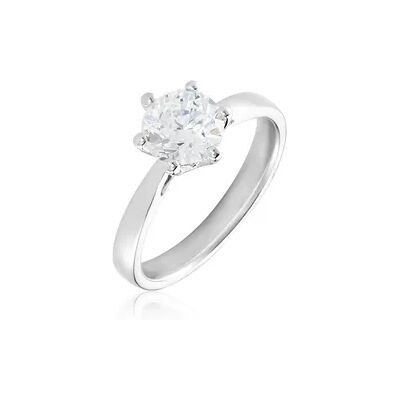 OROVIVO Sonate Damen Ring Weißgold 750 (18 Karat) Synthetischer Diamant Weiß 1,02 ct, Ring mit Stein OROVIVO Sonate Damen Ring Weißgold 750 (18 Karat) Synthetischer Diamant Weiß 1,02 ct, Ring mit Stein