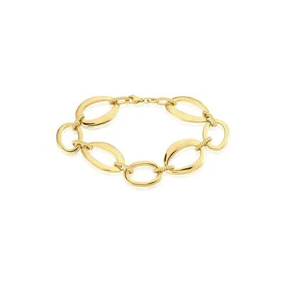 OROVIVO TILIA Damen Armband Messing Gelb, Armband ohne Stein OROVIVO TILIA Damen Armband Messing Gelb, Armband ohne Stein