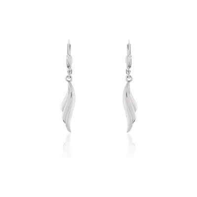 OROVIVO Damen Ohrringe Lang Silber 925 Welle, Ohrringe Lang ohne Stein OROVIVO Damen Ohrringe Lang Silber 925 Welle, Ohrringe Lang ohne Stein