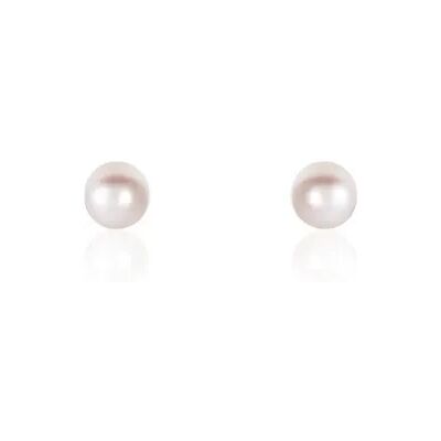 OROVIVO Perlenohrringe Gold 375 Zuchtperle 3-3,5mm, Ohrstecker mit Stein OROVIVO Perlenohrringe Gold 375 Zuchtperle 3-3,5mm, Ohrstecker mit Stein