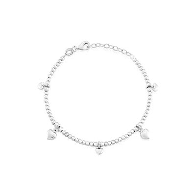 OROVIVO ARAYA Kinder Armband Silber Silber 925 Herz B 2,5 mm, Armband ohne Stein OROVIVO ARAYA Kinder Armband Silber Silber 925 Herz B 2,5 mm, Armband ohne Stein