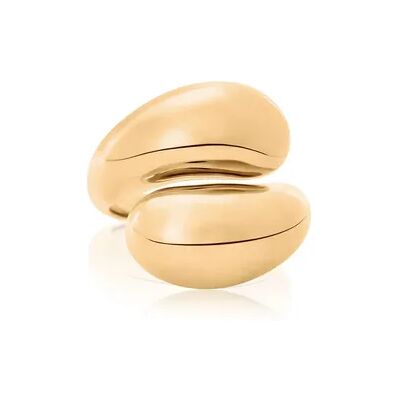 OROVIVO CELIA Damen Ring Vergoldet 750, Ring ohne Stein OROVIVO CELIA Damen Ring Vergoldet 750, Ring ohne Stein