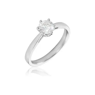 OROVIVO Sonate Damen Ring Weißgold 750 (18 Karat) Synthetischer Diamant Weiß 0,52 ct, Ring mit Stein OROVIVO Sonate Damen Ring Weißgold 750 (18 Karat) Synthetischer Diamant Weiß 0,52 ct, Ring mit Stein