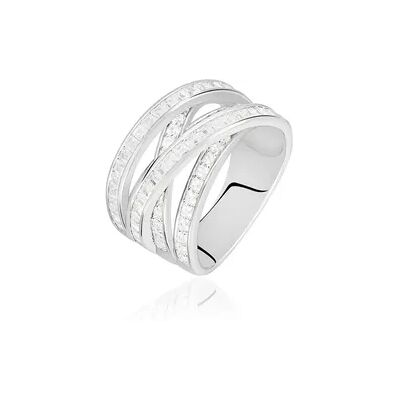 OROVIVO RINA Damen Ring Silber 925 Zirkonia Weiß 3,12 ct, Ring mit Stein OROVIVO RINA Damen Ring Silber 925 Zirkonia Weiß 3,12 ct, Ring mit Stein