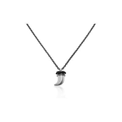 OROVIVO Herren Kette Edelstahl Bicolor Silber/Schwarz, Kette ohne Stein OROVIVO Herren Kette Edelstahl Bicolor Silber/Schwarz, Kette ohne Stein
