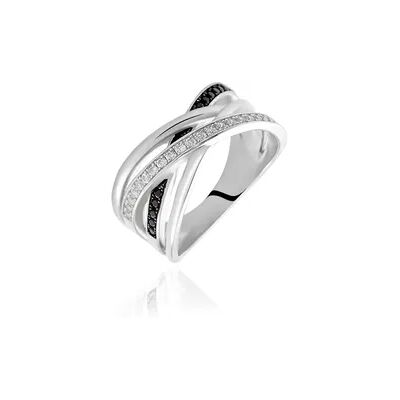 OROVIVO Damen Ring Silber Silber 925 Zirkonia Weiß, Ring mit Stein OROVIVO Damen Ring Silber Silber 925 Zirkonia Weiß, Ring mit Stein