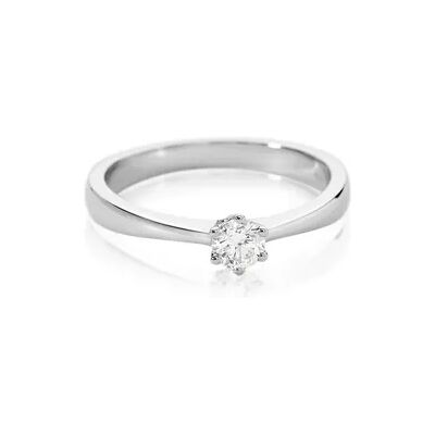 OROVIVO AMARUNE Damen Ring Platin Weiß 600 Diamant Weiß 0,25 ct, Ring mit Stein OROVIVO AMARUNE Damen Ring Platin Weiß 600 Diamant Weiß 0,25 ct, Ring mit Stein