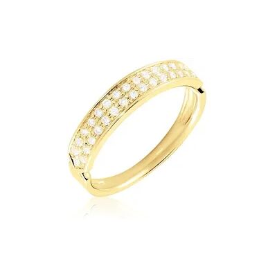 OROVIVO Emily Damen Ring Gold 585 (14 Karat) Diamant Weiß 0,15 ct, Ring mit Stein OROVIVO Emily Damen Ring Gold 585 (14 Karat) Diamant Weiß 0,15 ct, Ring mit Stein