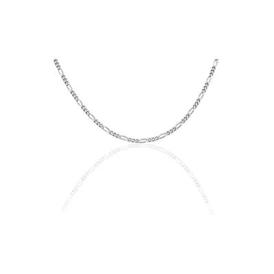 OROVIVO FIGARO S 4 Unisex Kette Silber 925 B 3,4 mm, Kette ohne Stein OROVIVO FIGARO S 4 Unisex Kette Silber 925 B 3,4 mm, Kette ohne Stein