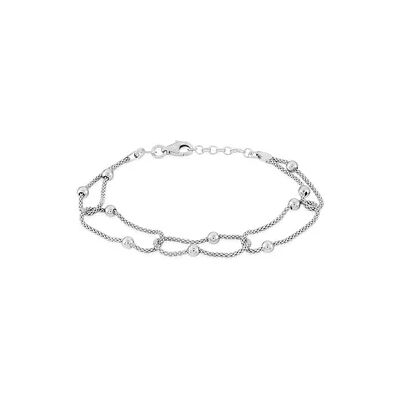 OROVIVO ALIXAN Damen Armband Silber 925 Ball, Armband ohne Stein OROVIVO ALIXAN Damen Armband Silber 925 Ball, Armband ohne Stein