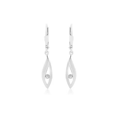 OROVIVO ROWYN Damen Ohrringe Lang Silber 925 Zirkonia Weiß, Ohrringe Lang mit Stein OROVIVO ROWYN Damen Ohrringe Lang Silber 925 Zirkonia Weiß, Ohrringe Lang mit Stein