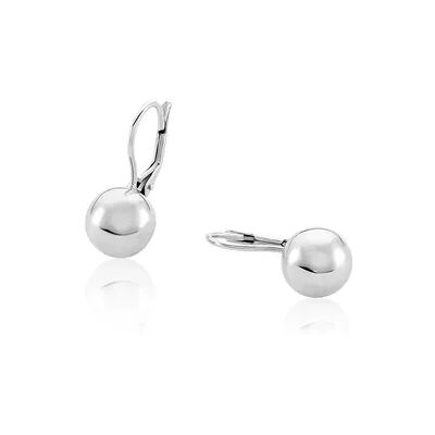 OROVIVO ZAYLA Damen Ohrringe Lang Silber Silber 925 Ball B 23,2 mm, Ohrringe Lang ohne Stein OROVIVO ZAYLA Damen Ohrringe Lang Silber Silber 925 Ball B 23,2 mm, Ohrringe Lang ohne Stein