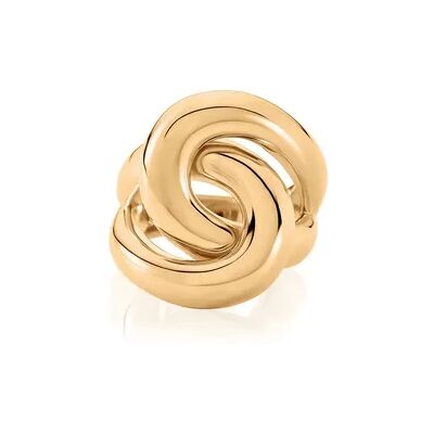 OROVIVO YAMILETH Damen Ring Vergoldet 750, Ring ohne Stein OROVIVO YAMILETH Damen Ring Vergoldet 750, Ring ohne Stein