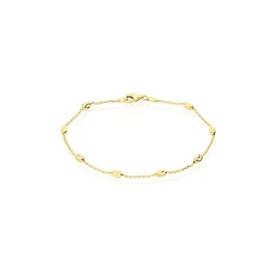 OROVIVO ANKER S DIA. KUGEL Damen Armband Silber vergoldet 925 Oval, Armband ohne Stein OROVIVO ANKER S DIA. KUGEL Damen Armband Silber vergoldet 925 Oval, Armband ohne Stein