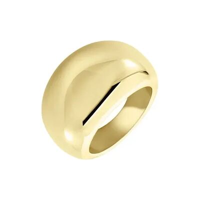 OROVIVO KIANA Damen Ring Edelstahl vergoldet, Ring ohne Stein OROVIVO KIANA Damen Ring Edelstahl vergoldet, Ring ohne Stein