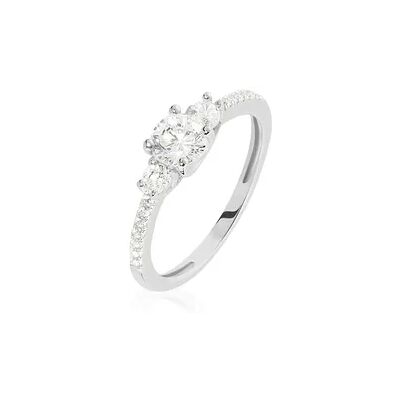 OROVIVO MALLORY Damen Ring Silber 925 Zirkonia Weiß 0,18 ct, Ring mit Stein OROVIVO MALLORY Damen Ring Silber 925 Zirkonia Weiß 0,18 ct, Ring mit Stein