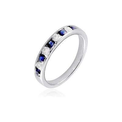 OROVIVO Carol Damen Ring Weißgold 585 (14 Karat) Diamant Weiß 0,24 ct, Ring mit Stein OROVIVO Carol Damen Ring Weißgold 585 (14 Karat) Diamant Weiß 0,24 ct, Ring mit Stein