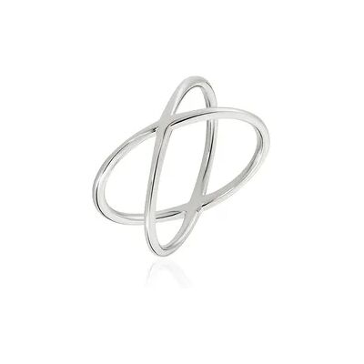 OROVIVO ALIANNA Damen Ring Edelstahl, Ring ohne Stein OROVIVO ALIANNA Damen Ring Edelstahl, Ring ohne Stein