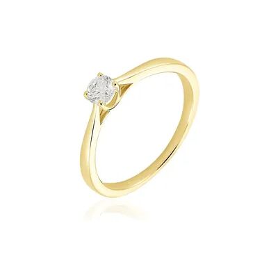 OROVIVO VICTORIA Damen Ring Gold 585 (14 Karat) Diamant Weiß 0,26 ct, Ring mit Stein OROVIVO VICTORIA Damen Ring Gold 585 (14 Karat) Diamant Weiß 0,26 ct, Ring mit Stein