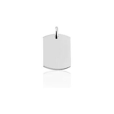 OROVIVO MARCO GRAVUR 3 Unisex Anhänger Silber 925 Rechteckig, Anhänger ohne Stein OROVIVO MARCO GRAVUR 3 Unisex Anhänger Silber 925 Rechteckig, Anhänger ohne Stein