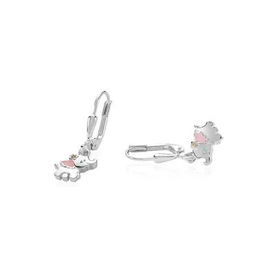 OROVIVO ELEFANT Kinder Ohrringe Lang Silber 925 Zirkonia Weiß Elefant, Ohrringe Lang mit Stein OROVIVO ELEFANT Kinder Ohrringe Lang Silber 925 Zirkonia Weiß Elefant, Ohrringe Lang mit Stein