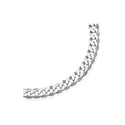 OROVIVO OLIVER Herren Kette Silber Silber 925 B 9 mm, Kette ohne Stein OROVIVO OLIVER Herren Kette Silber Silber 925 B 9 mm, Kette ohne Stein
