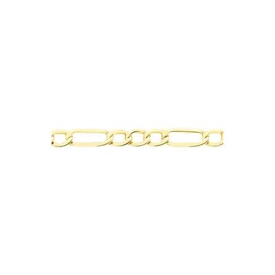OROVIVO FIGARO 1/3 Herren Kette Gold 375 (9 Karat) B 3 mm, Kette ohne Stein OROVIVO FIGARO 1/3 Herren Kette Gold 375 (9 Karat) B 3 mm, Kette ohne Stein