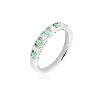 OROVIVO Carol Damen Ring Weißgold 585 (14 Karat) Diamant Weiß 0,24 ct, Ring mit Stein OROVIVO Carol Damen Ring Weißgold 585 (14 Karat) Diamant Weiß 0,24 ct, Ring mit Stein