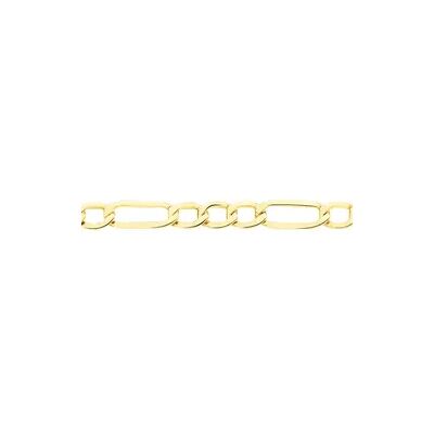OROVIVO FIGARO 1/3 Herren Kette Gold 375 (9 Karat) B 3 mm, Kette ohne Stein OROVIVO FIGARO 1/3 Herren Kette Gold 375 (9 Karat) B 3 mm, Kette ohne Stein