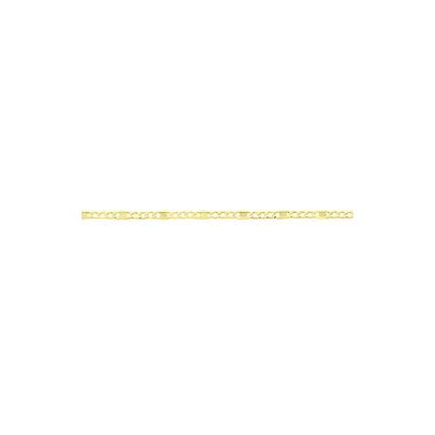 OROVIVO FIGARO 1/3 Unisex Kette Gold 375 (9 Karat) B 3,5 mm, Kette ohne Stein OROVIVO FIGARO 1/3 Unisex Kette Gold 375 (9 Karat) B 3,5 mm, Kette ohne Stein