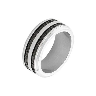 OROVIVO Herren Ring Edelstahl B 9 mm, Ring ohne Stein OROVIVO Herren Ring Edelstahl B 9 mm, Ring ohne Stein