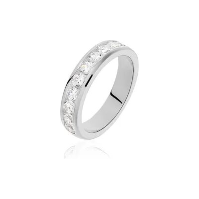 OROVIVO Damen Ring Silber 925 Zirkonia Weiß 0,1 ct, Ring mit Stein OROVIVO Damen Ring Silber 925 Zirkonia Weiß 0,1 ct, Ring mit Stein