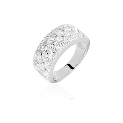 OROVIVO JELICA Damen Ring Silber 925 Zirkonia Weiß 4,09 ct, Ring mit Stein OROVIVO JELICA Damen Ring Silber 925 Zirkonia Weiß 4,09 ct, Ring mit Stein