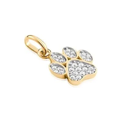OROVIVO MILO Unisex Anhänger Gold 333 (8 Karat) Andere Steine Weiß, Anhänger mit Stein OROVIVO MILO Unisex Anhänger Gold 333 (8 Karat) Andere Steine Weiß, Anhänger mit Stein