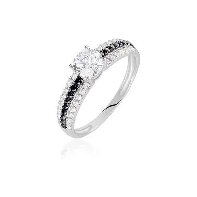 OROVIVO KATRINA Damen Ring Weißgold 375 (9 Karat) Zirkonia Weiß 1,24 ct, Ring mit Stein OROVIVO KATRINA Damen Ring Weißgold 375 (9 Karat) Zirkonia Weiß 1,24 ct, Ring mit Stein