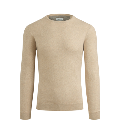LLOYD Herren RUNDHALS PULLOVER Beige in L Textil LLOYD Herren RUNDHALS PULLOVER Beige in L Textil