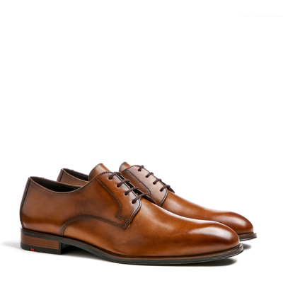 LLOYD Herren SABRE Derby Schuhe Schnürschuhe Braun in 40.5 Normalweit Glattleder Rind Business Festlich LLOYD Herren SABRE Derby Schuhe Schnürschuhe Braun in 40.5 Normalweit Glattleder Rind Business Festlich