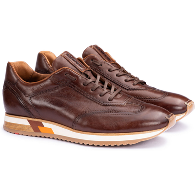 LLOYD Herren BLAKE Low Top Sneaker Sneakers Braun in 41 Normalweit Glattleder Lederkombination Freizeit LLOYD Herren BLAKE Low Top Sneaker Sneakers Braun in 41 Normalweit Glattleder Lederkombination Freizeit