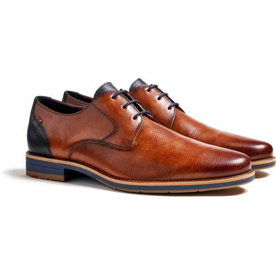 LLOYD Herren LAGOS Derby Schuhe Schnürschuhe Braun in 40.5 Normalweit Geprägtes Leder Business LLOYD Herren LAGOS Derby Schuhe Schnürschuhe Braun in 40.5 Normalweit Geprägtes Leder Business