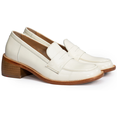 LLOYD Damen DAMEN SLIPPER WEISS Slippers Weiss in 36.5 F 1/2 Glänzendes Leder Business LLOYD Damen DAMEN SLIPPER WEISS Slippers Weiss in 36.5 F 1/2 Glänzendes Leder Business