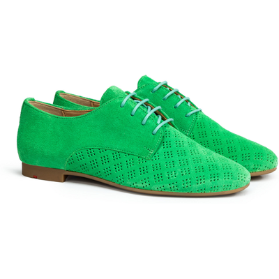 LLOYD Damen DAMEN HARMONY GRÜN Derby Schuhe Schnürschuhe Grün in 36 F 1/2 Rauleder Gelochtes Leder Freizeit Business LLOYD Damen DAMEN HARMONY GRÜN Derby Schuhe Schnürschuhe Grün in 36 F 1/2 Rauleder Gelochtes Leder Freizeit Business