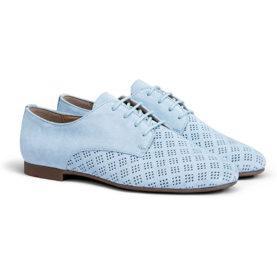 LLOYD Damen DAMEN HARMONY BLAU Derby Schuhe Schnürschuhe Blau in 36 F 1/2 Rauleder Gelochtes Leder Freizeit Business LLOYD Damen DAMEN HARMONY BLAU Derby Schuhe Schnürschuhe Blau in 36 F 1/2 Rauleder Gelochtes Leder Freizeit Business