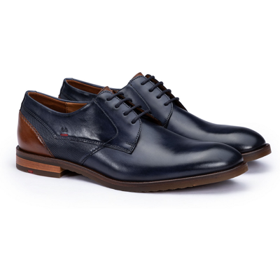 LLOYD Herren DOMINO Derby Schuhe Schnürschuhe Blau in 41 Normalweit Geprägtes Leder Glattleder Business Festlich LLOYD Herren DOMINO Derby Schuhe Schnürschuhe Blau in 41 Normalweit Geprägtes Leder Glattleder Business Festlich