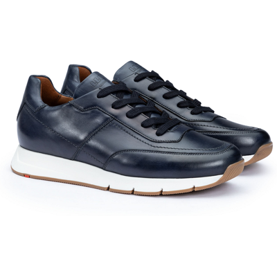 LLOYD Herren AMSTERDAM Sneakers Low Top Sneaker Blau in 40.5 Normalweit Glattleder Business Freizeit LLOYD Herren AMSTERDAM Sneakers Low Top Sneaker Blau in 40.5 Normalweit Glattleder Business Freizeit