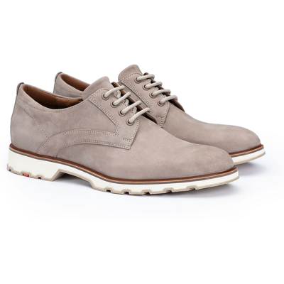 LLOYD Herren MILAS Derby Schuhe Schnürschuhe Beige in 41 Normalweit Rauleder Business Freizeit LLOYD Herren MILAS Derby Schuhe Schnürschuhe Beige in 41 Normalweit Rauleder Business Freizeit