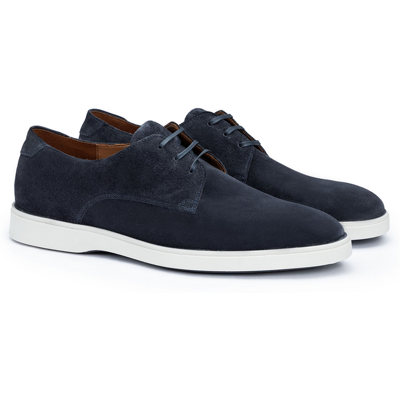 LLOYD Herren HILLARY Derby Schuhe Schnürschuhe Blau in 44.5 Normalweit Rauleder Business Freizeit LLOYD Herren HILLARY Derby Schuhe Schnürschuhe Blau in 44.5 Normalweit Rauleder Business Freizeit